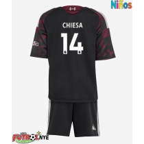 Camiseta Liverpool Federico Chiesa #14 Tercera Equipación para niños 2026-27 manga corta (+ pantalones cortos)